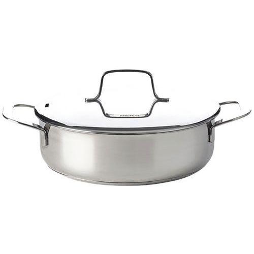Illustration de : Sauteuse inox 24 cm + couvercle Maestro Bekaline