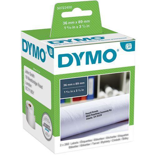 Illustration de : Étiquette pour imprimantes à étiquettes Dymo LabelWriter
