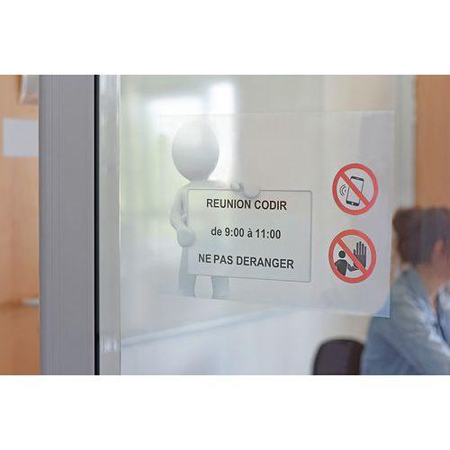 Illustration de : Étiquette d'affichage amovible A3 ultra-résistant ILC - Impression laser et copieur