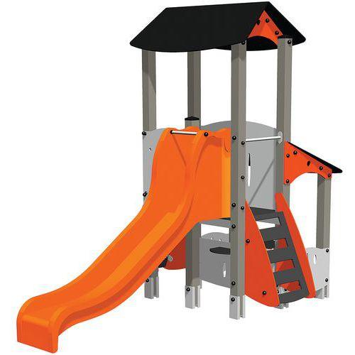 Illustration de : Struc grande tour et grande cabane Pilou alu - Manutan Expert