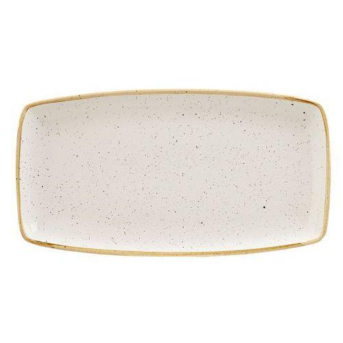 Illustration de : Plat rectangulaire en porcelaine-Stonecast
