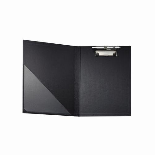 Illustration de : Porte-bloc à rabat papier enduit - Exacompta