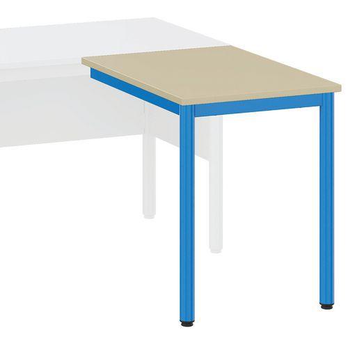 Illustration de : Retour chaire Nova 80 x 60 cm stratifié chants polypropylène Mobidecor