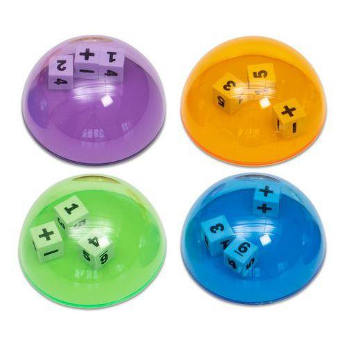 Illustration de : Lot 4 dômes avec dés