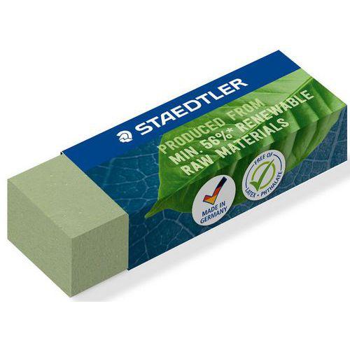 Illustration de : Gomme végétale 65x23x13 mm verte