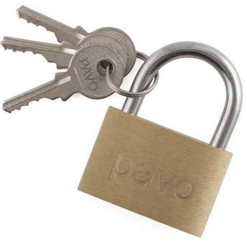 Illustration de : Cadenas laiton 40 mm livré avec 3 clefs