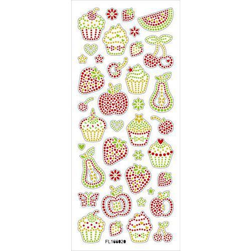 Illustration de : Ensemble de 150 stickers relief environ - Folia