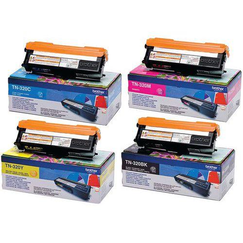 Illustration de : Cartouche toner TN320 - Brother