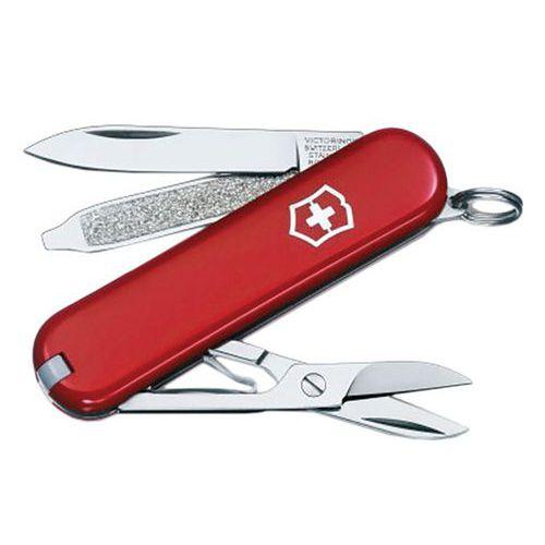 Illustration de : Couteau suisse 7 Fonctions - Classic - Victorinox