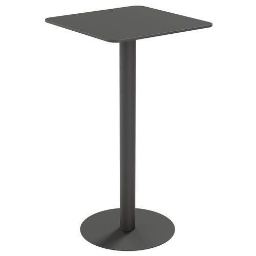 Illustration de : Table Cross carrée hauteur 110 cm Paperflow