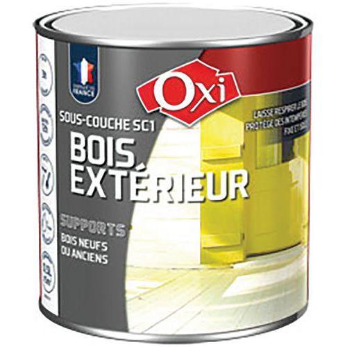 Illustration de : Peinture sous-couche bois extérieur - Oxi