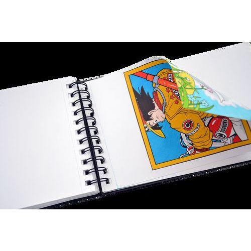 Illustration de : Artbook double face A4 - 40 feuilles - Graph it