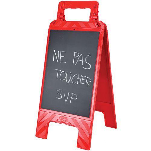 Illustration de : Chevalet avec message effaçable - Novap