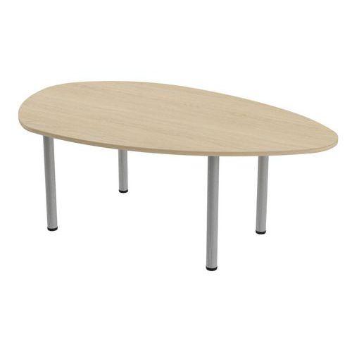 Illustration de : Table de réunion Tubo galet