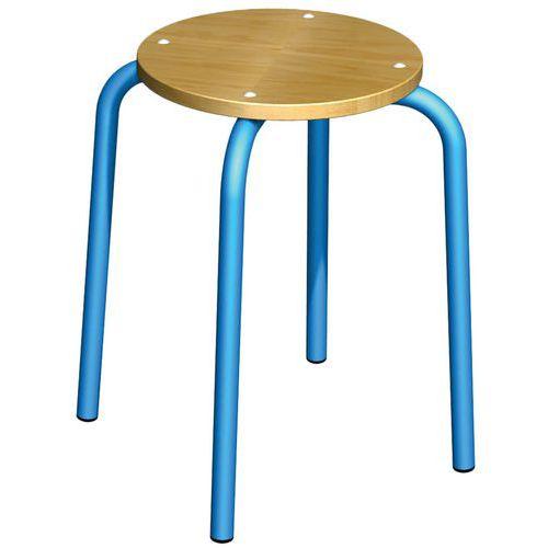 Illustration de : Tabouret assise ronde