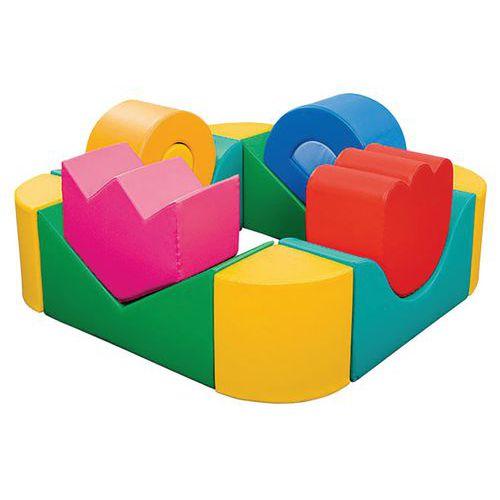 Illustration de : Jardin coloré