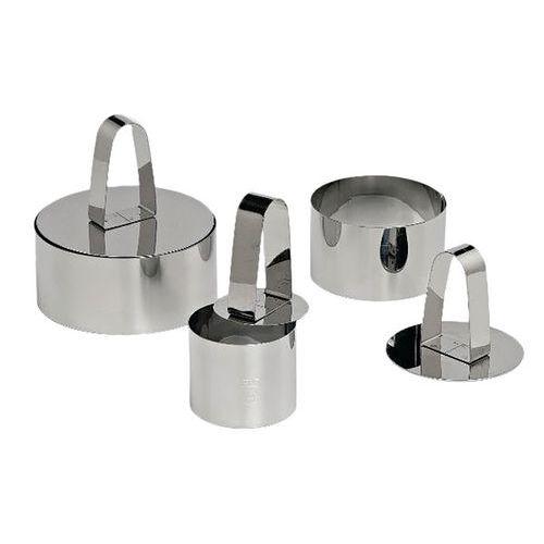 Illustration de : Cercle à mousse 7.5 cm inox - Lares