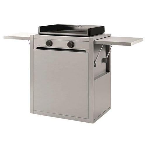 Illustration de : Chariot Modern pour plancha Modern 60 - Forge Adour -CHMIF60