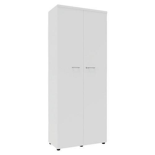 Illustration de : Armoire bois IDEA portes battantes hauteur 217 cm