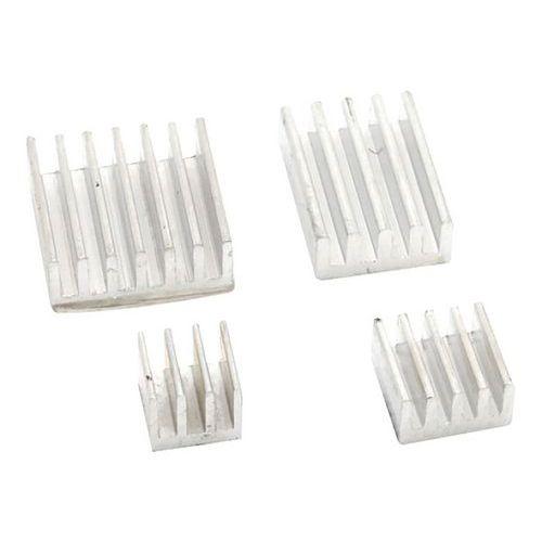 Illustration de : Dissipateurs pour Raspberry Pi 4 - Raspberry (x4)