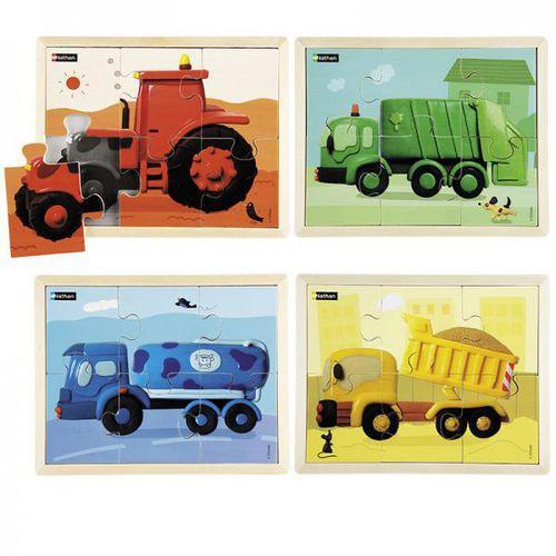 Illustration de : Les engins en couleur - Nathan