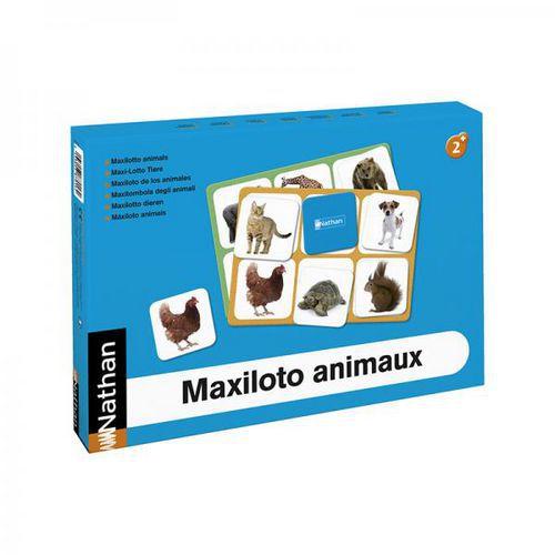Illustration de : Maxiloto animaux - Nathan