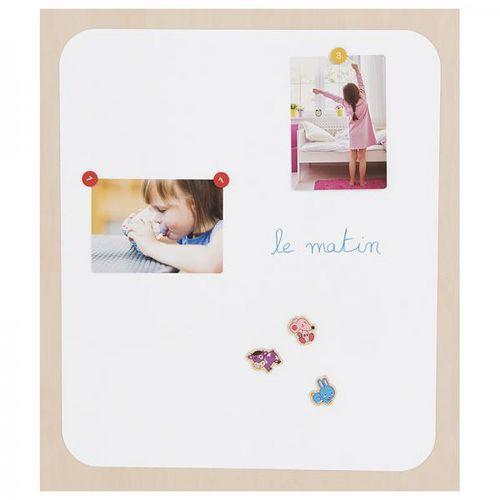 Illustration de : Panneau magnétique repositionnable - Nathan