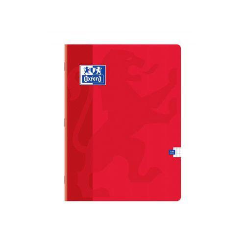 Illustration de : Cahier 140 pages 24x32 5x5 margé coloris assortis color life - Oxford
