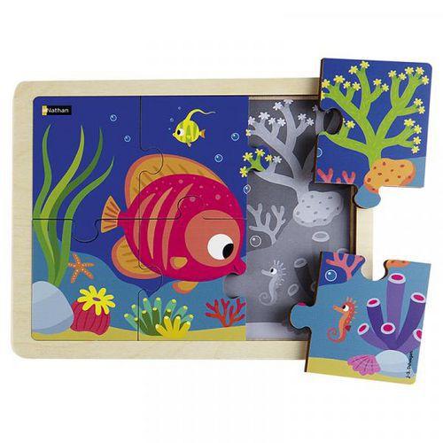 Illustration de : Le poisson tropical - Nathan