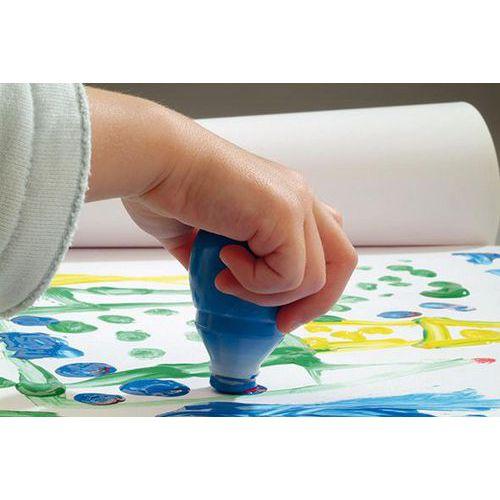 Illustration de : Assortiment 5 applicateurs gouache 70 ml spoty - Lefranc Bourgeois