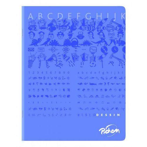 Illustration de : Cahier dessin albums maternelle 17x22 cm 120g 32 pages uni - Pichon