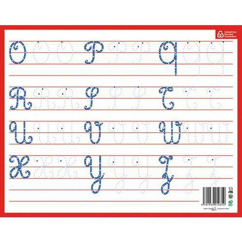 Illustration de : Ardoise majuscules cursives