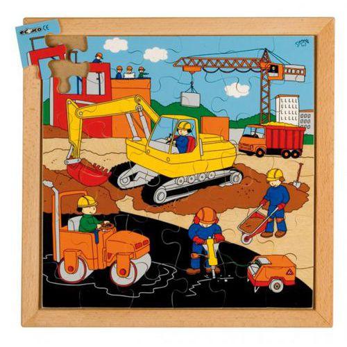 Illustration de : Lot de 4 puzzles bois les métiers - Educo