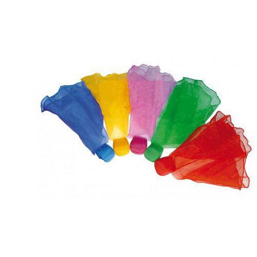 Illustration de : Lot 6 foulards lestes coloris assortis