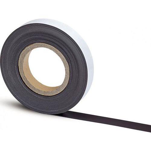 Illustration de : Rouleau bande magnétique 15 mm X 10 m épaisseur 1 mm - Maul