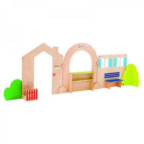 Illustration de : Façade d'entrée maison - Nathan