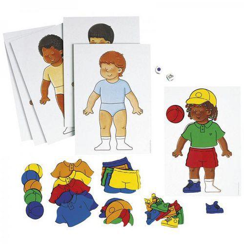 Illustration de : Jeu des couleurs - Nathan