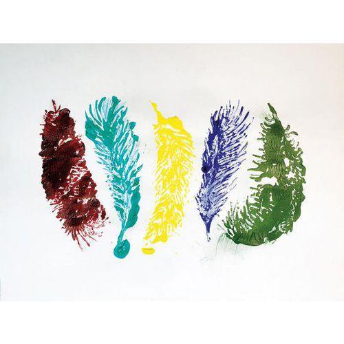 Illustration de : Lot 10 plaques relief animaux sauvages 21,5 x 15 cm