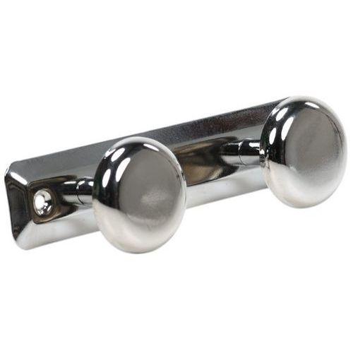 Illustration de : Patère chromée pour salle de bain - Manutan Expert