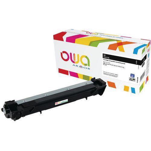 Illustration de : Toner reconditionné HP CF217A Black - OWA