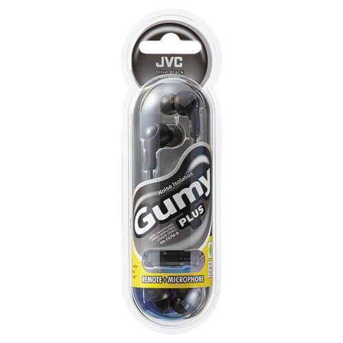 Illustration de : Ecouteurs intra-auriculaires embout plastique noir - JVC