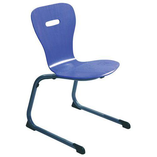 Illustration de : Chaise Luge alu coque Feria Rodet