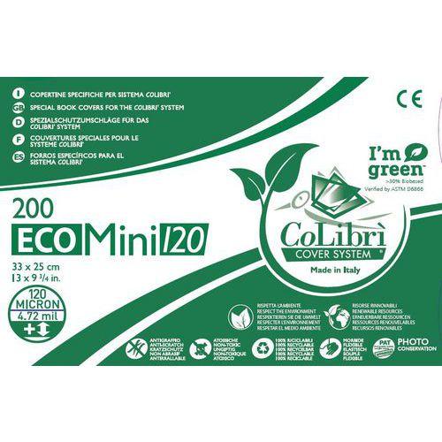Illustration de : Boîte 200 couvertures CoLibri Eco mini : 120 microns