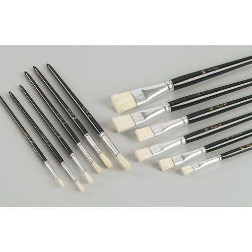 Illustration de : Sachet 10 brosses rondes soie n°14 - Pichon