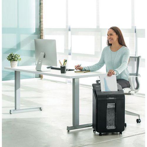 Illustration de : Destructeur de document AutoMax 100M - Coupe Micro P5 - Fellowes
