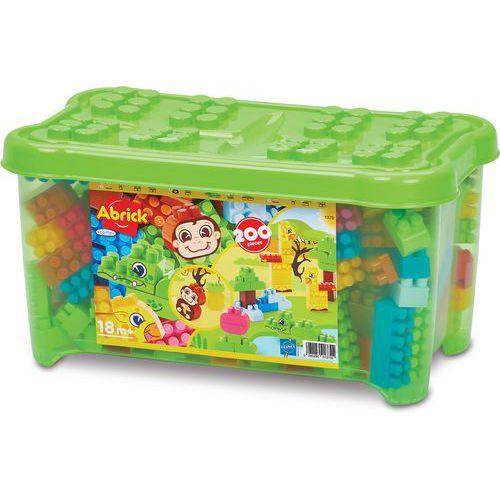 Illustration de : Coffre 200 briques de construction - Ecoiffier