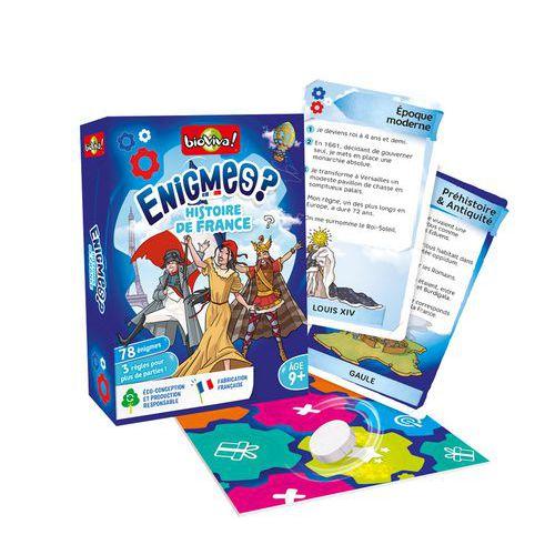 Illustration de : Enigmes Histoire de France - Bioviva