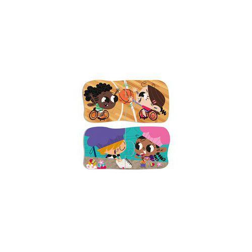 Illustration de : Puzzle - jouons en égalité - Akros