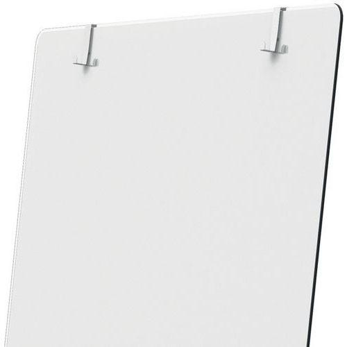 Illustration de : Chevalet mobile magnétique en verre Nobo Diamond