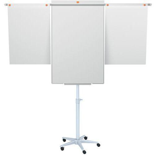 Illustration de : Chevalet mobile magnétique avec bras extensibles Piranha - Nobo